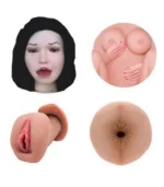 Victoria büyük boy sesli ve titreşimli realistik şişme Bebek 2KG - Image 3