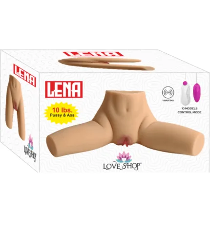 2 Girişli lena Gerçek Ten Dokusunda Mastürbatör Titreşimli 1.5KG