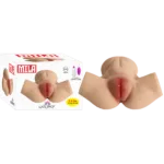 2 Girişli Mila Gerçek Ten Dokusunda Mastürbatör Titreşimli 1.6 KG
