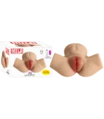 2 Girişli Mila Gerçek Ten Dokusunda Mastürbatör Titreşimli 1.6 KG