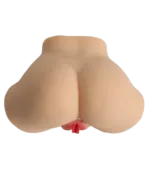 2 Girişli Alya Gerçek Ten Dokusunda Mastürbatör Titreşimli 4.5KG - Image 4