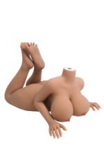 Sara Gerçek Ten Dokusunda Mastürbatör Usb Şarjlı Titreşimli Kulaklıklı 22KG - Görsel 5