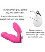 Premium Uzaktan Kumandalı Vibratör Çift Motorlu İtme ve Titreşim Etkili %Silikon - Image 2