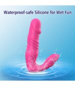 Premium Uzaktan Kumandalı Vibratör Teknik Detaylar: Renk: Canlı Pembe Ölçüler: 152mm (Boy) x 97mm (En) x 35mm (Gövde Çapı) Şarj Süresi: 2 Saat Kullanım Süresi: Yaklaşık 1.5 Saat kesintisiz keyif. Premium Uzaktan Kumandalı Vibratör Hem iç hem de dış stimülasyonu aynı anda deneyimlemek isteyenler için tasarlanan bu özel vibratör, %100 Liquid (Sıvı) Silikon dokusuyla gerçekçi ve ipeksi bir dokunuş sunar.