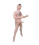 Big Jack Titreşimli  Erkek Manken 18 Cm Penis - Görsel 4