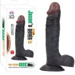 Süper Realistik Titreşimli 24 cm Siyah