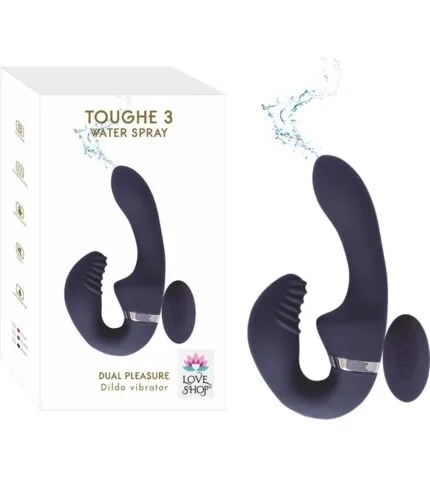 Laura Toughe 3 Su Fışkırtmalı Tavşan Vibratör - Uzaktan Kumandalı & Çift Motorlu