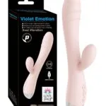 Çift Başlıklı Tavşan Vibratör- 12 Fonksiyonlu & USB Şarjlı Violet