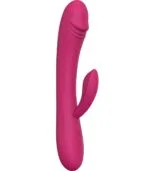 Violet Emotion Çift Motorlu Tavşan Vibratör - 12 Fonksiyonlu & USB Şarjlı Pembe - Görsel 3