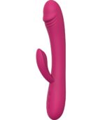Violet Emotion Çift Motorlu Tavşan Vibratör - 12 Fonksiyonlu & USB Şarjlı Pembe - Görsel 2