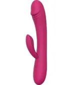 Violet Emotion Çift Motorlu Tavşan Vibratör - 12 Fonksiyonlu & USB Şarjlı Pembe - Görsel 2