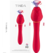 Tinda 20 Fonksiyonlu Vibratör Gül Tasarımlı Anal-Vajinal Uyarıcı 