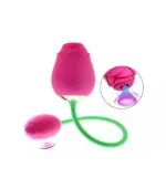 Rose 10 Fonksiyonlu Gül Başlıklı Gnokta Uyarıcı Giyilebilir Vibratör - Görsel 2