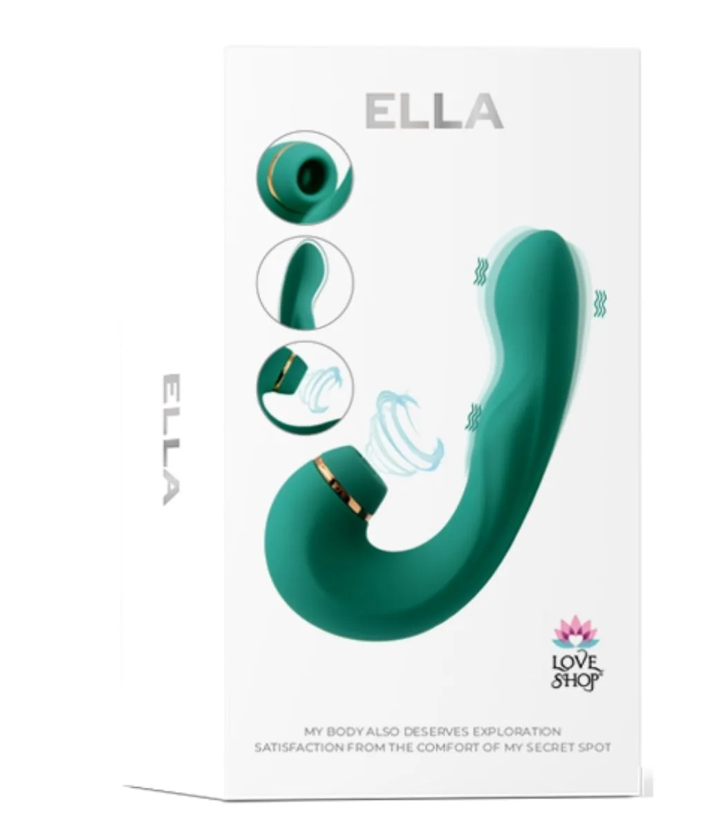 Ella 10 Fonksiyonlu 3 Motorlu Vibratör Yeşil