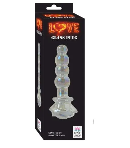 Boğumlu Cam Anal Plug A Kalite