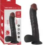 Realistik Büyük Boy Dildo 33 cm Süper Kaliteli Vibratör Süper