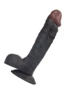 Süper Realistik Siyah Zenci 21 cm Kaliteli Dildo Vibratör Penis
