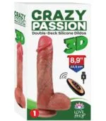 Premium Realistik Titreşimli Dildo Uzaktan Kumandalı Titreşimli 23cm