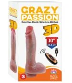 Premium Realistik Titreşimli Dildo Vibratör Uzaktan Kumandalı Titreşimli Usb Şarjlı 25.5cm