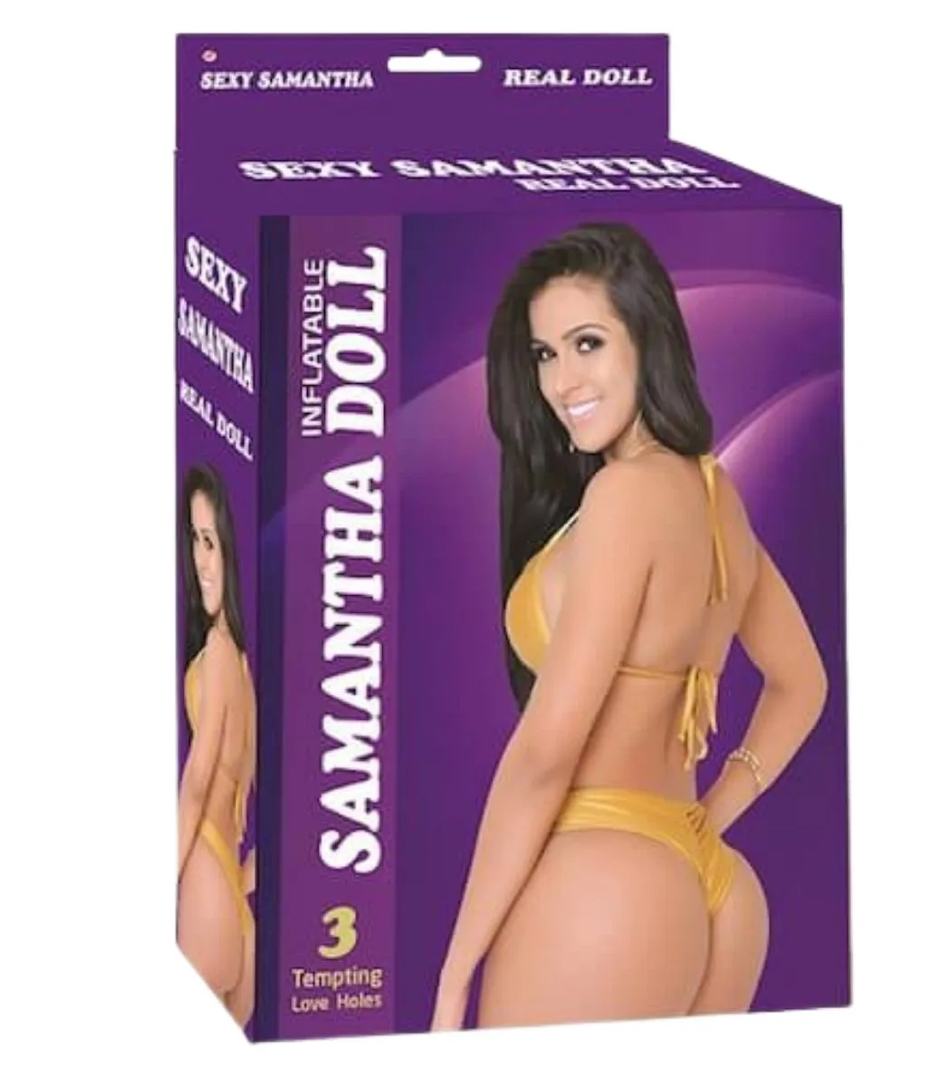 Samantha Şişme Bebek Saçsız