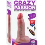 Premium Realistik 775GR Vibratör Dildo Uzaktan Kumandalı Titreşimli Usb Şarjlı 21cm (Kopya)