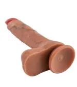 Premium Kıkırdaklı Bükülebilir Dildo Vibratör Uzaktan Kumandalı Titreşimli 29 cm - Görsel 6
