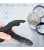 Premium Uzaktan Kumandalı Klitoris Uyarıcılı Penis Ringi - 2 Motorlu & Liquid Silikon - Image 6
