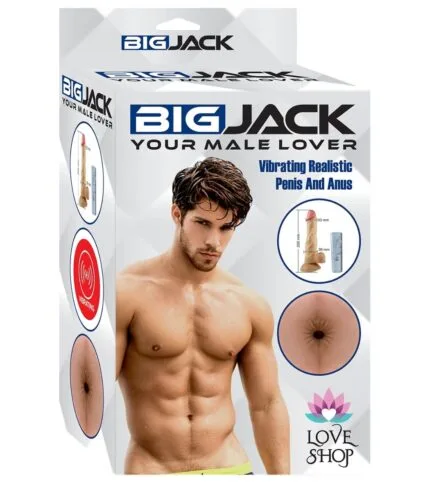 Big Jack Titreşimli Erkek Manken 18 Cm Penis