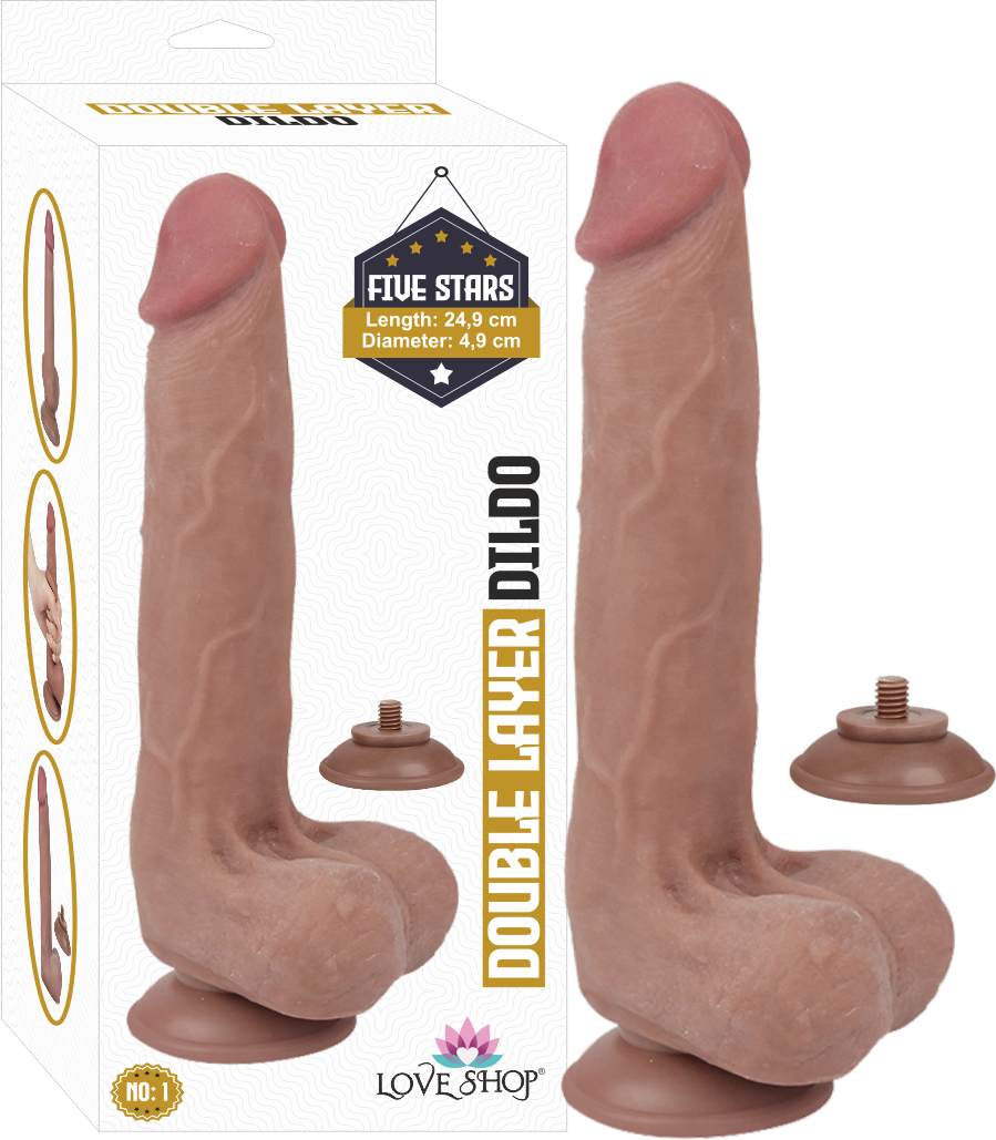 DOUBLE-LAYER-DILDO-resim-1653 DOUBLE LAYER DİLDO - Image 1