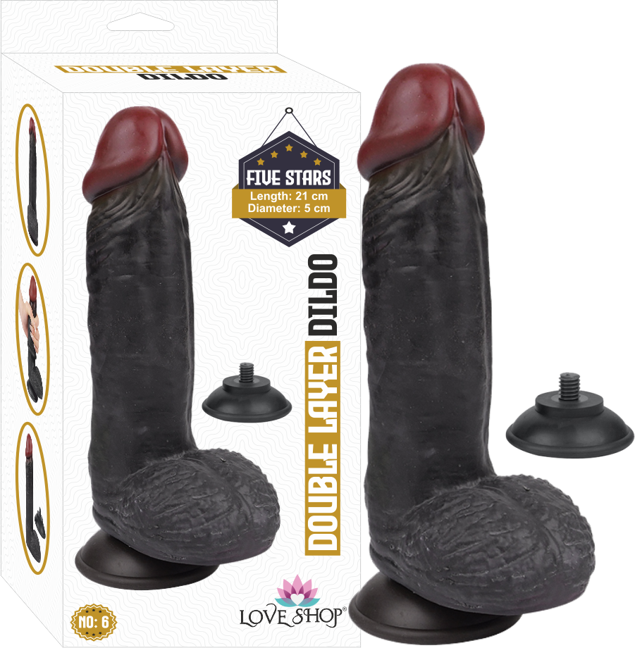 DOUBLE-LAYER-DILDO-resim-1660 DOUBLE LAYER DİLDO - Görsel 1