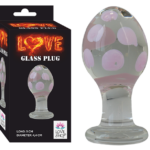 LOVE GLASS PLUG
