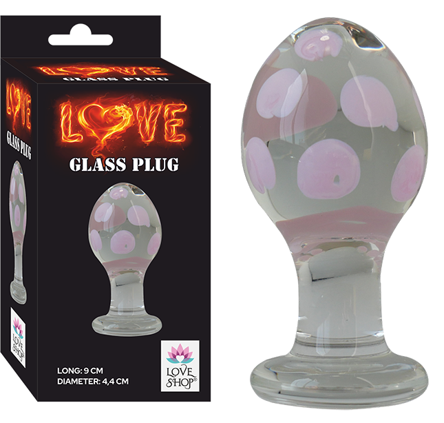 LOVE-GLASS-PLUG-resim-1496 LOVE GLASS PLUG - Image 1