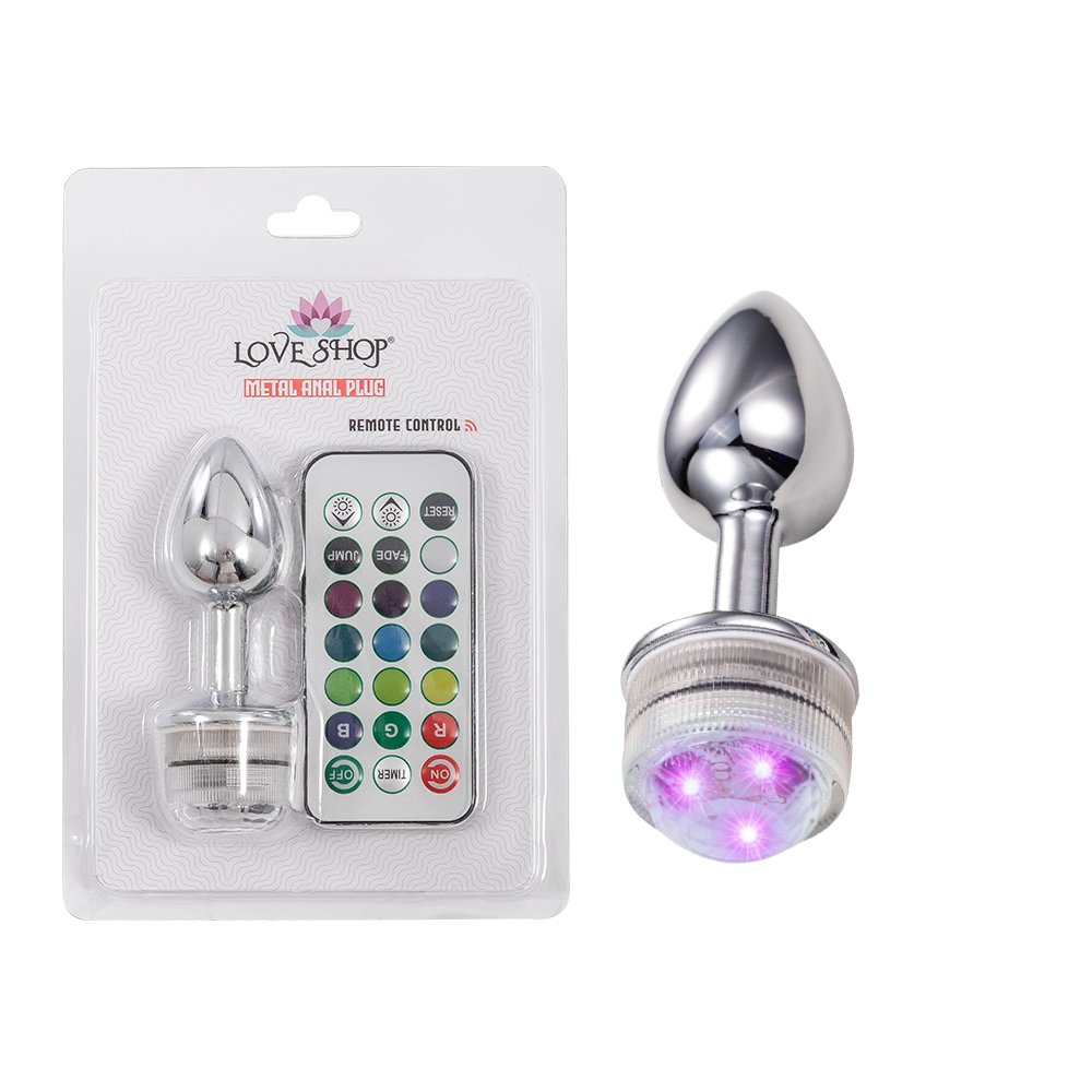 METAL-ANAL-PLUG-ISIKLI-REMOTE-CONTROL-MEDIUM-resim-1714 METAL ANAL PLUG IŞIKLI REMOTE CONTROL MEDİUM - Görsel 1