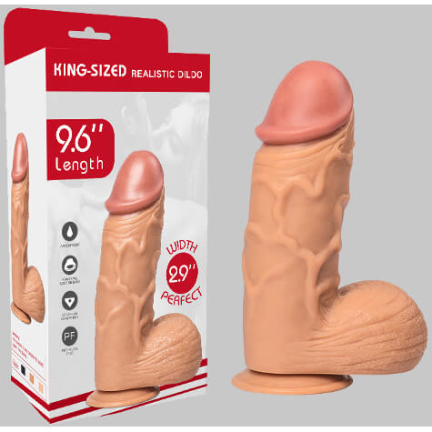 REALISTIK-DILDO-9-6-39-resim-1066 REALİSTİK DİLDO 9,6' - Görsel 1