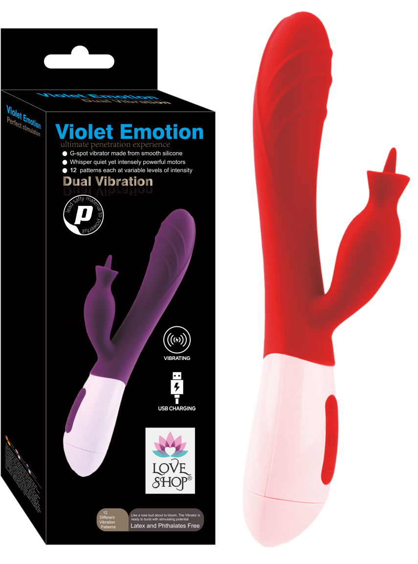 VIOLET-EMOTION-DUAL-VIBRATION-resim-1553 VİOLET EMOTİON DUAL VİBRATİON MOR - Görsel 1