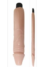 Waves Of Pleasure Vibratör /- Gerçekçi Dokuda - Titreşimli - 18 cm Boyunda - Ten Renginde Vibratör - Görsel 3