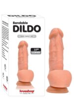 25 Cm Gerçekçi Ten Dokusunda Kalın Damarlı Kıkırdaklı Bükülebilir Vantuzlu Dildo Penis
