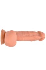 25 Cm Gerçekçi Ten Dokusunda Kalın Damarlı Kıkırdaklı Bükülebilir Vantuzlu Dildo Penis - Image 5