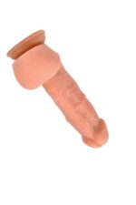 25 Cm Gerçekçi Ten Dokusunda Kalın Damarlı Kıkırdaklı Bükülebilir Vantuzlu Dildo Penis - Image 6
