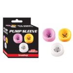Pump Sleve 3 Renkli Pompa Başlığı 3 Adet