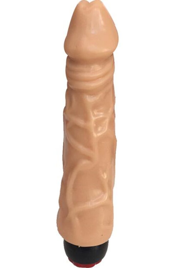 Perfect Pleasures Big One Vibratör / - 22 cm Uzunluğunda - Ten Renginde - Titreşimli - Realistik Vibratör - Görsel 4