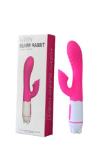 Happy Bunny Rabbit/USB Şarjlı/19 cm /36 Mod Titreşim Klitoris Uyarıcı Tavşan Vibratör - Görsel 4