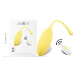 BEREN Vibratör/Vajinal Ve Anal Kullanım/USB Şarjlı/Uzaktan Kumandalı/12 Fonksiyon Titreşimli* 7 cm (Top) Uzunluğu, 3 cm Eninde