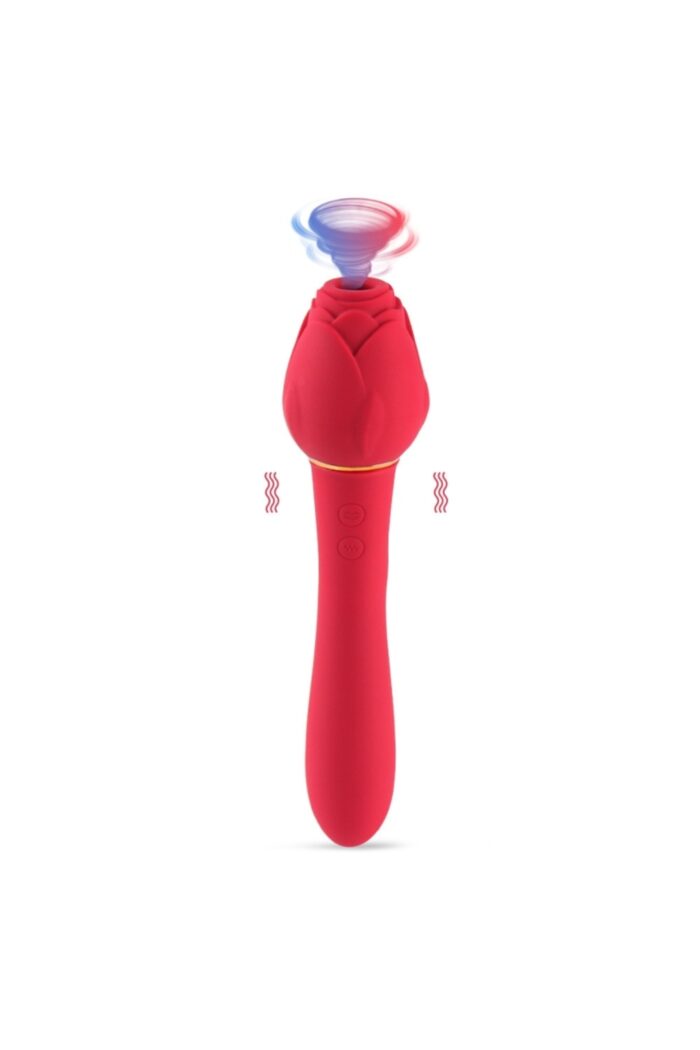 TINDA – 20 MOD GÜÇLÜ TİTREŞİM, 12 MOD EMME, ANAL-VAJİNAL-KLİTORİS UYARICI, ÇİFT MOTORLU - Image 2