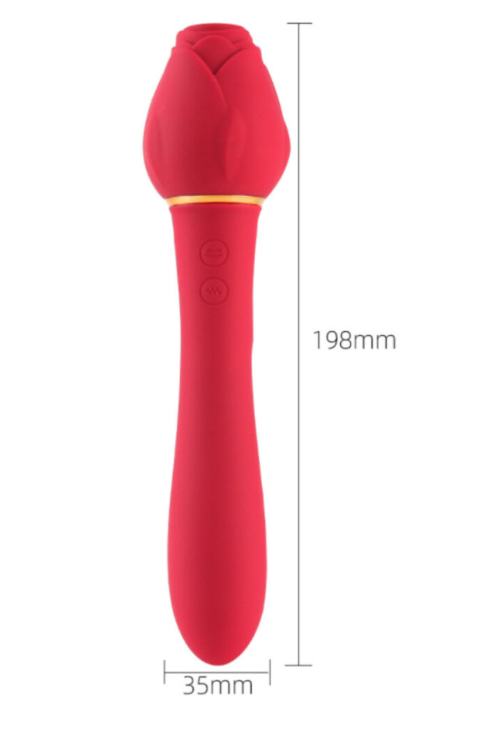 TINDA – 20 MOD GÜÇLÜ TİTREŞİM, 12 MOD EMME, ANAL-VAJİNAL-KLİTORİS UYARICI, ÇİFT MOTORLU - Image 8