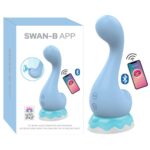 Swan-B App -Lila Renkli * Vibratör* 7 Emme ve Titreşim Modu* Vajinal-Anal Kullanım * Iç Çamaşır Içinde Kullanım , Günlük Hayatta Kulanılabilme * 13.5 cm Yükseklik(Uzunluk), 6,5 cm Eninde
