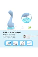 Swan-B App -Lila Renkli * Vibratör* 7 Emme ve Titreşim Modu* Vajinal-Anal Kullanım * Iç Çamaşır Içinde Kullanım , Günlük Hayatta Kulanılabilme * 13.5 cm Yükseklik(Uzunluk), 6,5 cm Eninde - Image 5
