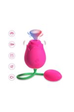 Rose Vibratör * 5 Fonksiyonlu Emme Özelliği * Vajinal-Klitoris ve G Uyarıcı Olarak Kullanıma Uygun * Çift Motorlu 10 Mod Güçlü Titreşim* Klitoris - G Nokta Uyaran Usb Şarj 7.6 Cm Gül Vibratör - Görsel 4