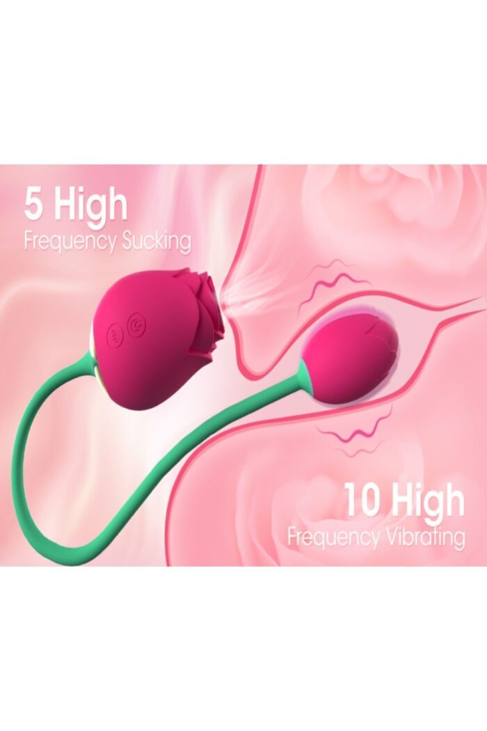 Rose Vibratör * 5 Fonksiyonlu Emme Özelliği * Vajinal-Klitoris ve G Uyarıcı Olarak Kullanıma Uygun * Çift Motorlu 10 Mod Güçlü Titreşim* Klitoris - G Nokta Uyaran Usb Şarj 7.6 Cm Gül Vibratör - Görsel 5