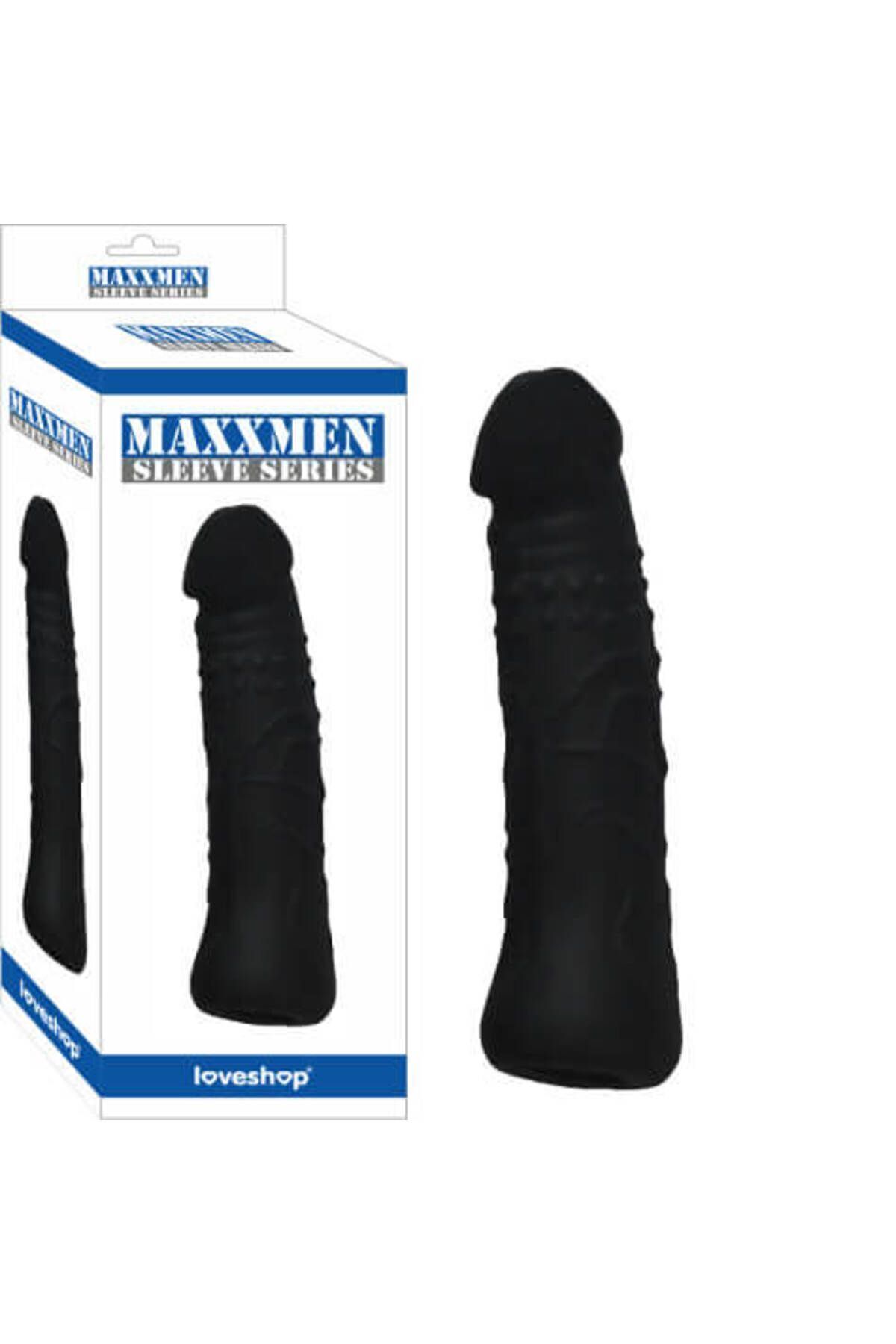 1_org_zoom Et Dokusunda 6 Cm Uzatmalı Realistik Kabartmalı Damarlı Penis Kılıfı Tpr Materyal - Görsel 1